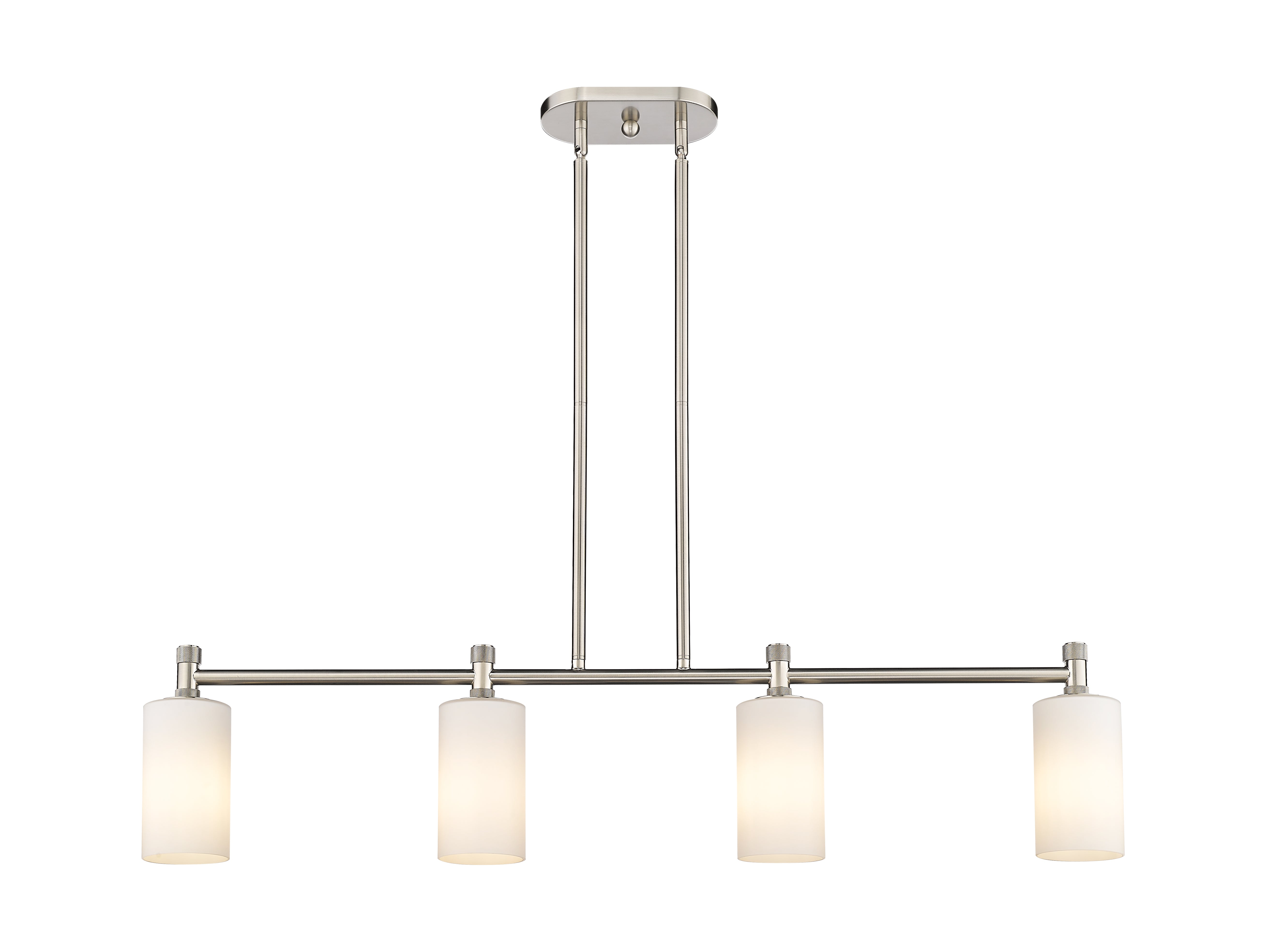 Downtown Urban Island Light Cast Brass