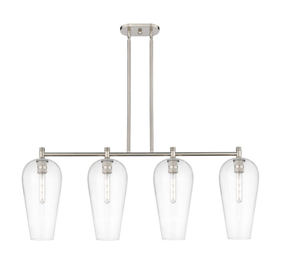 Downtown Urban Island Light Cast Brass