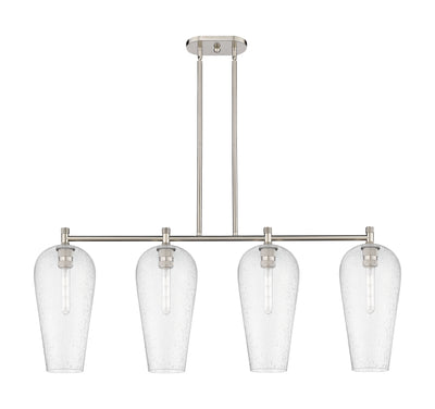 Downtown Urban Island Light Cast Brass