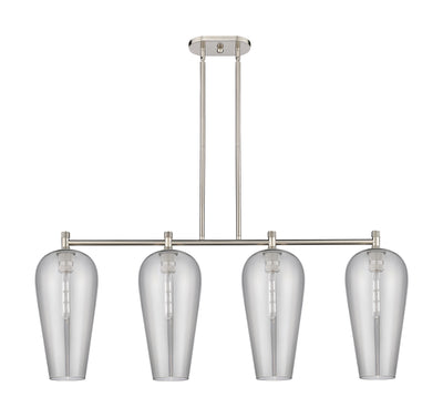 Downtown Urban Island Light Cast Brass