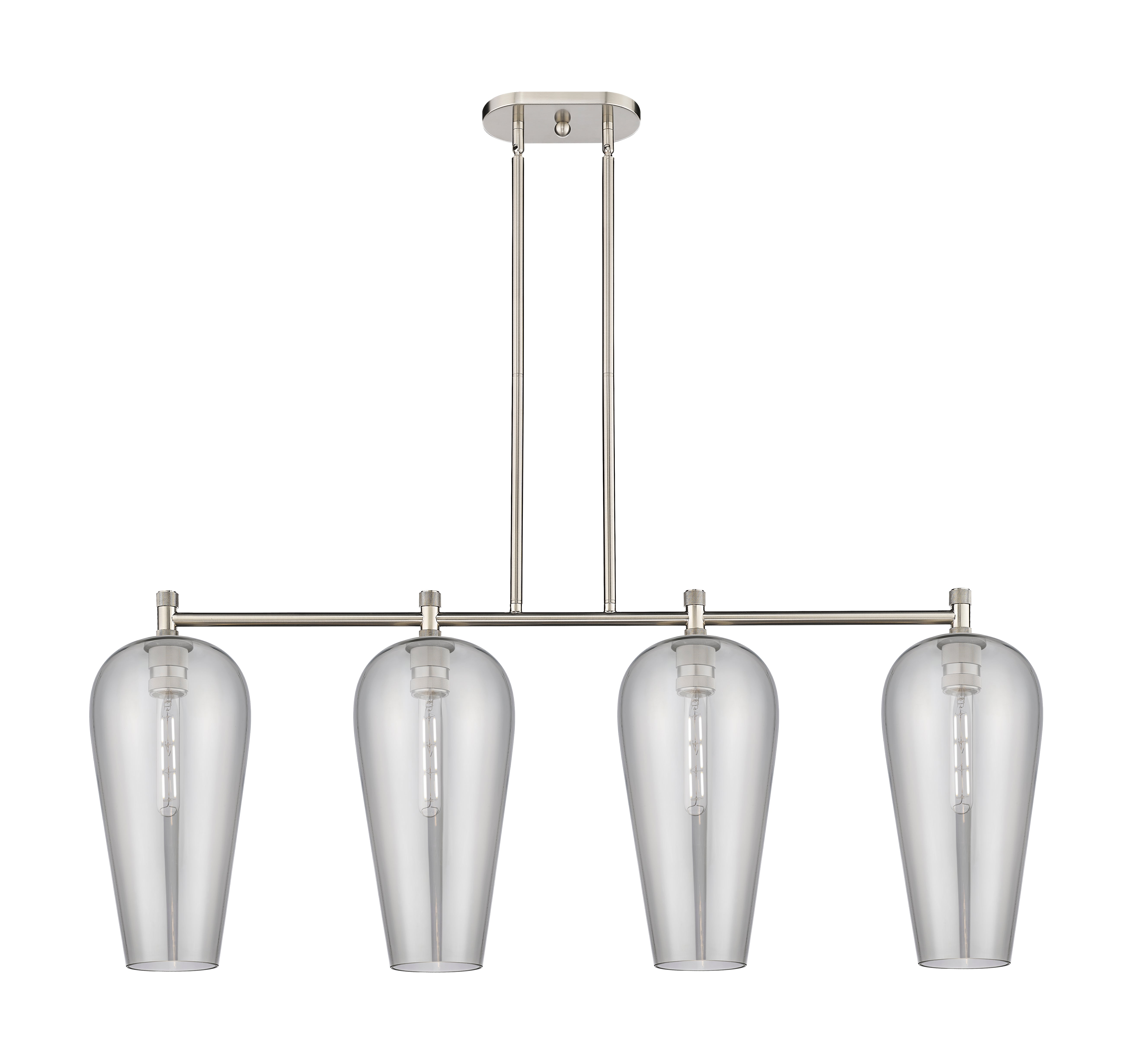 Downtown Urban Island Light Cast Brass