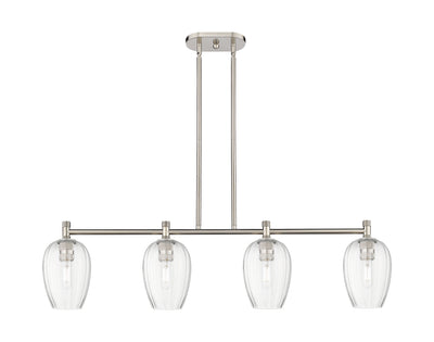 Downtown Urban Island Light Cast Brass