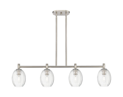 Downtown Urban Island Light Cast Brass