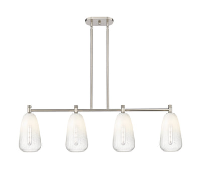 Downtown Urban Island Light Cast Brass