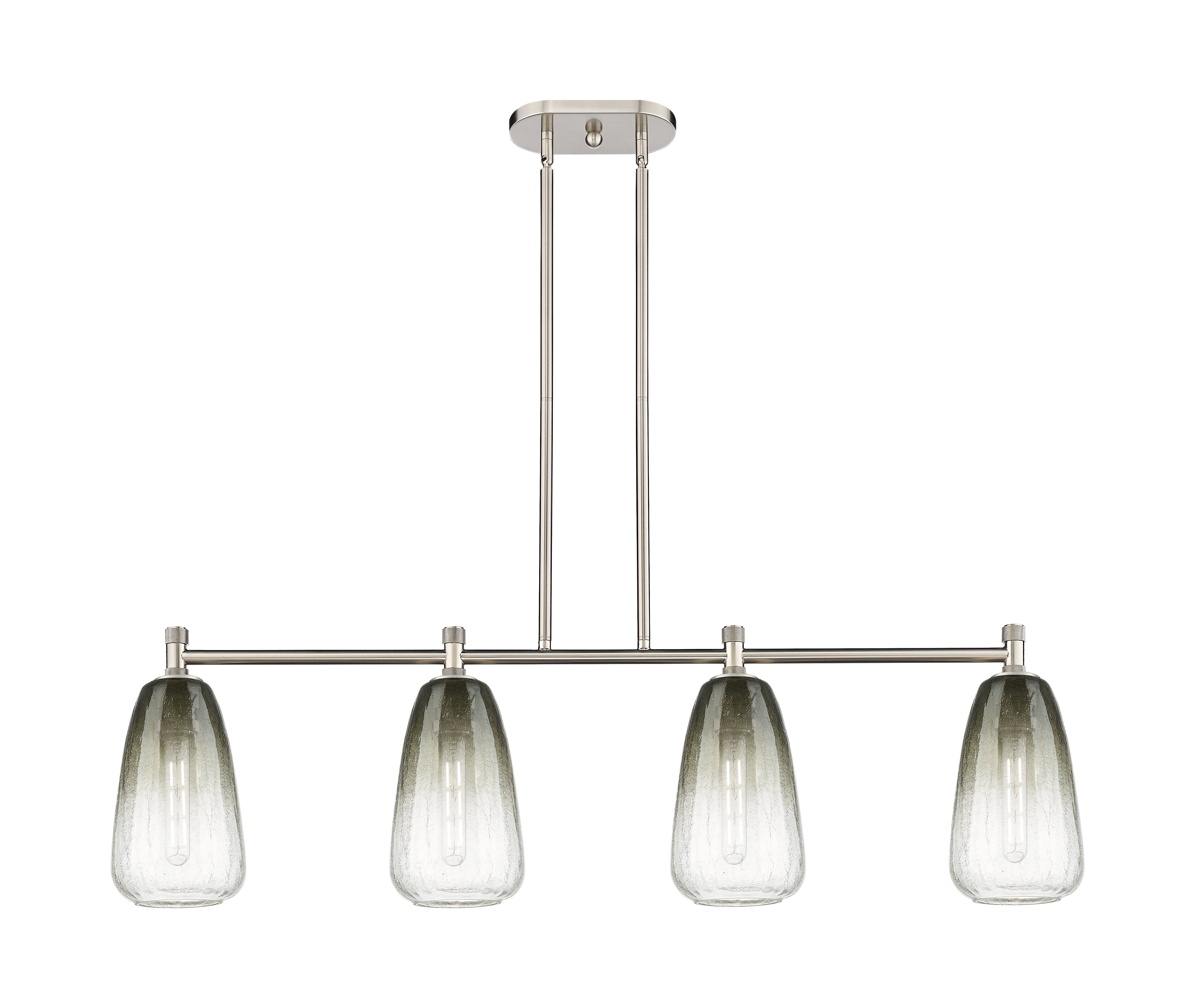 Downtown Urban Island Light Cast Brass