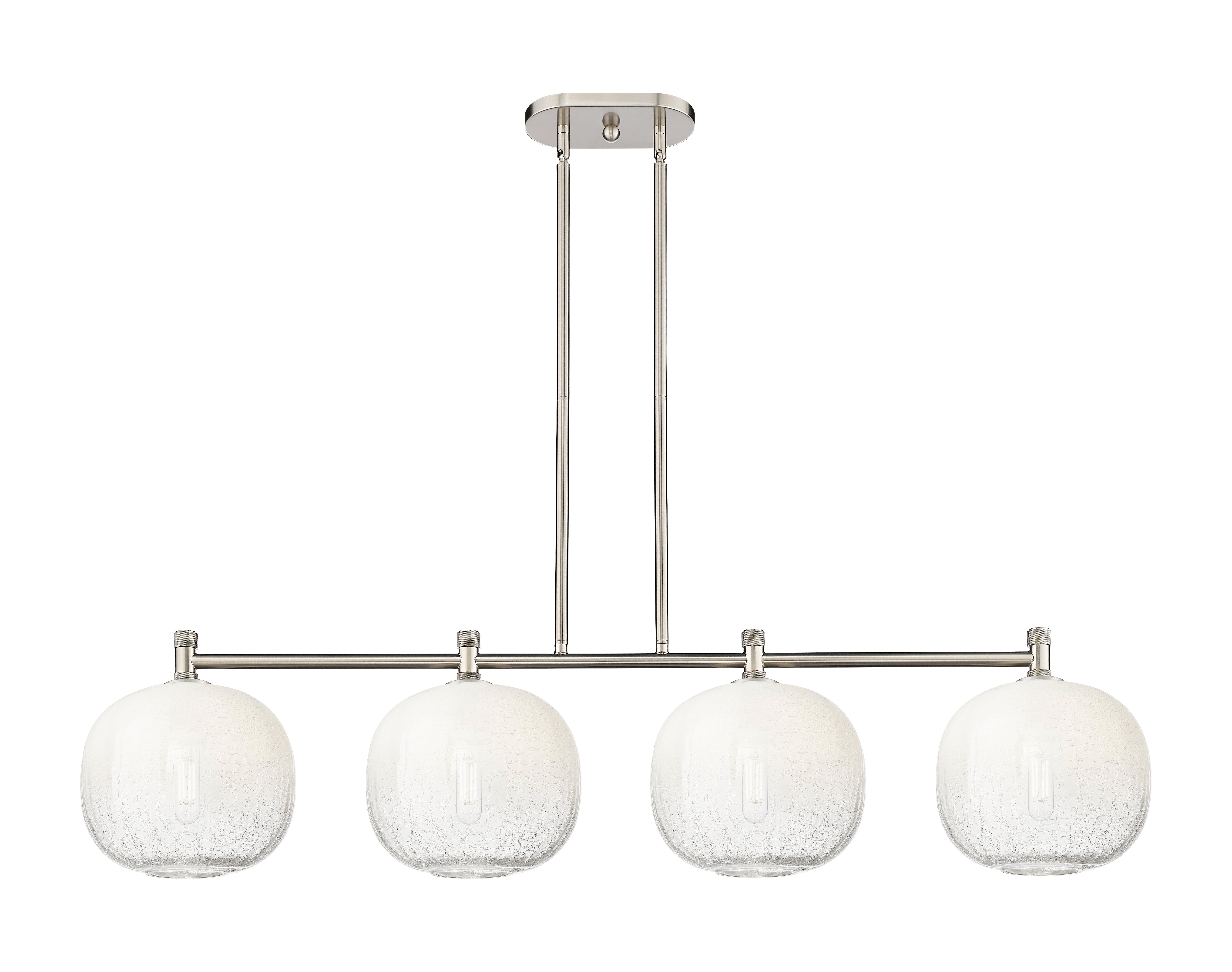 Downtown Urban Island Light Cast Brass