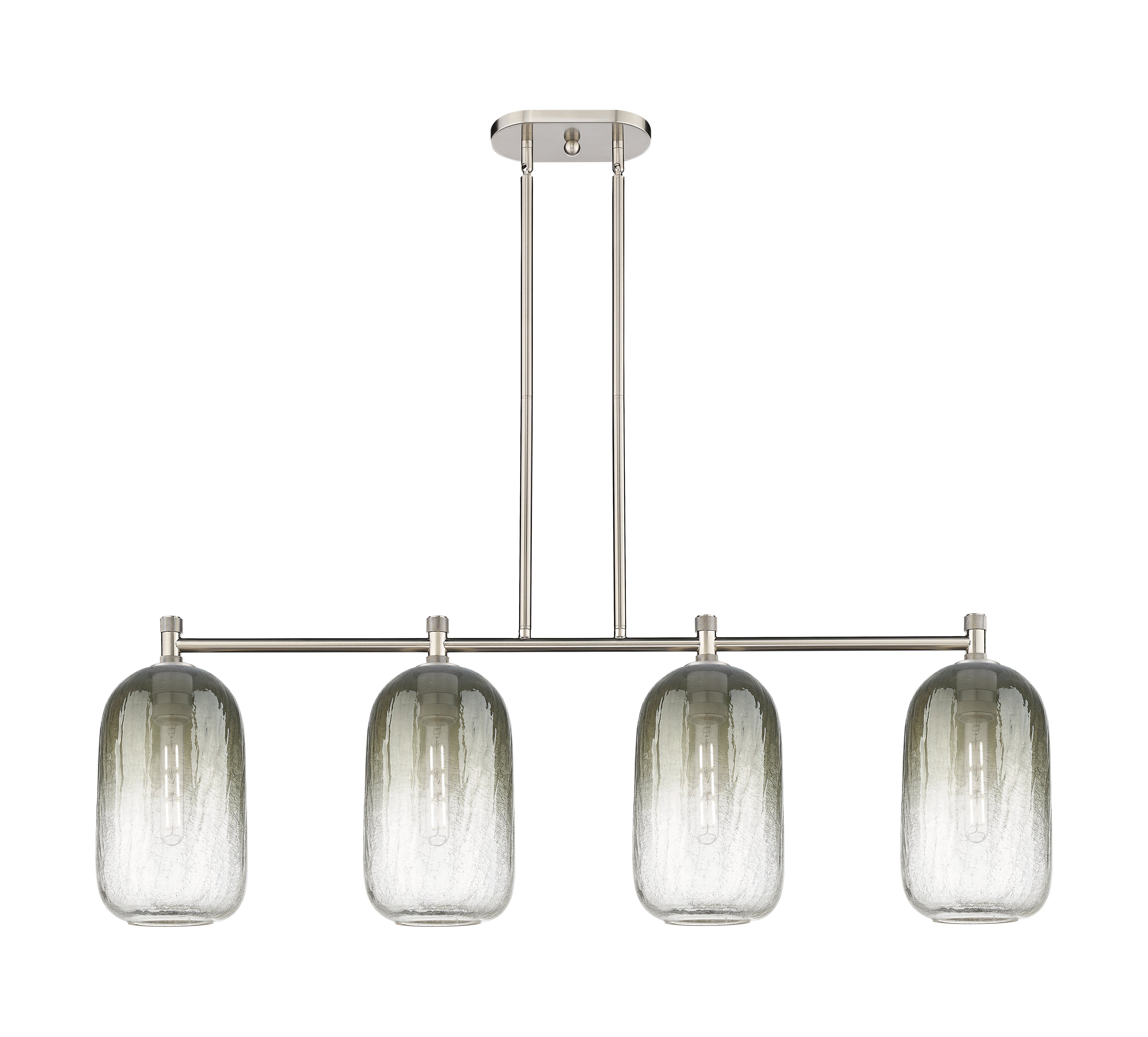 Downtown Urban Island Light Cast Brass Steel
