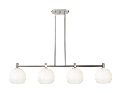 Downtown Urban Island Light Cast Brass