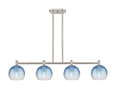 Downtown Urban Island Light Cast Brass