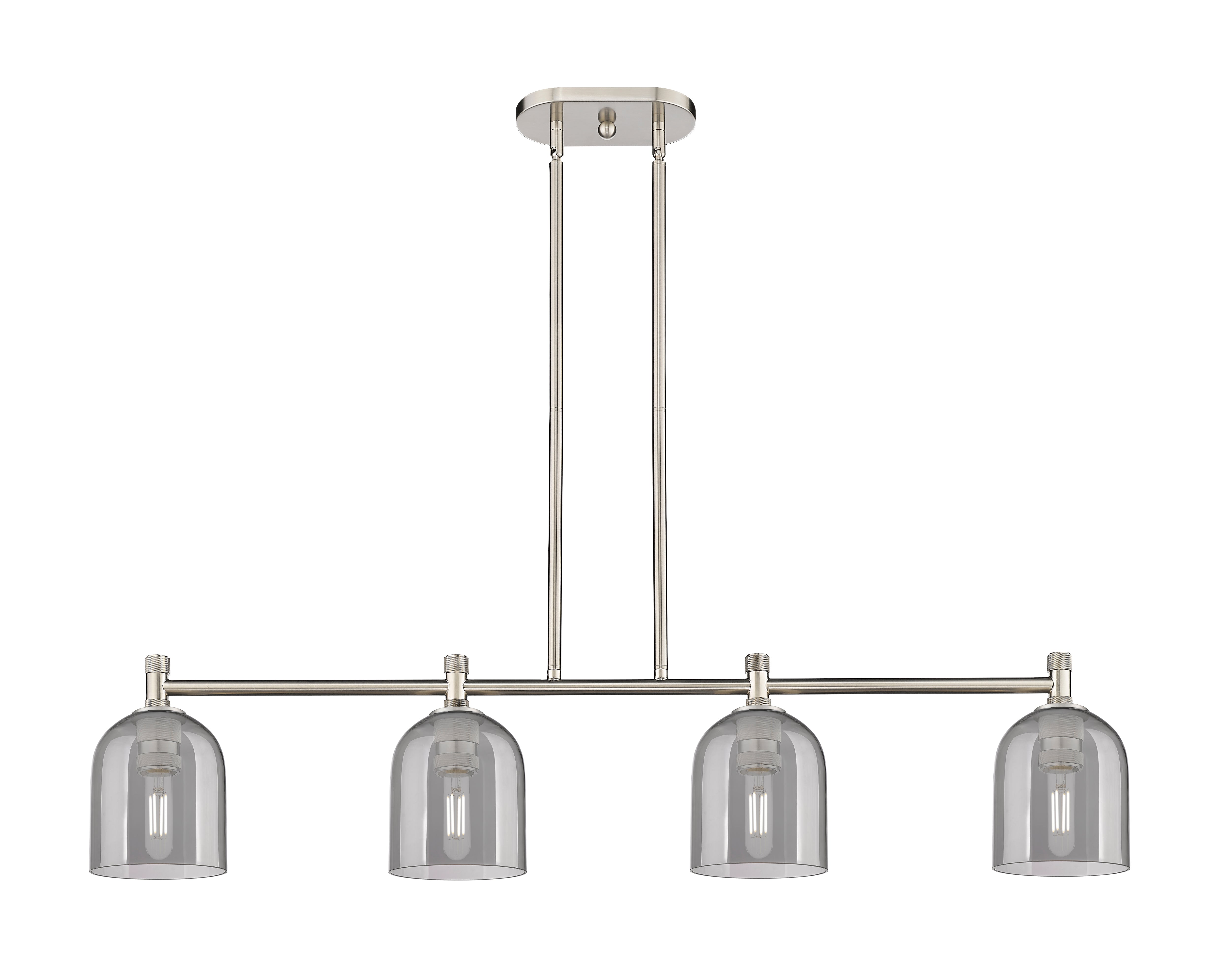 Downtown Urban Island Light Cast Brass