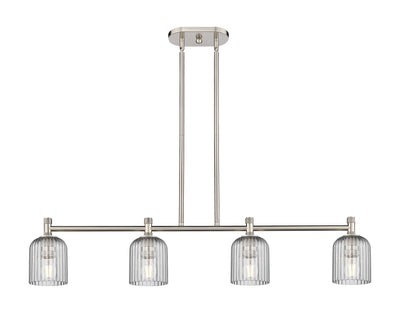 Downtown Urban Island Light Cast Brass Steel