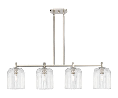 Downtown Urban Island Light Brass Glass