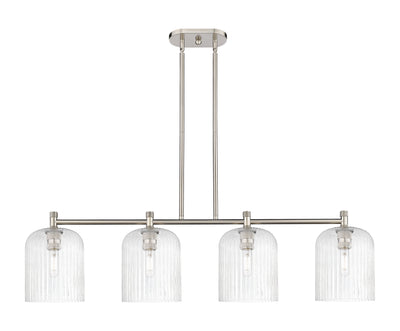 Downtown Urban Island Light Brass Glass