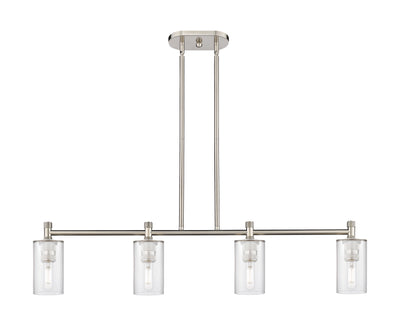 Downtown Urban Island Light Cast Brass