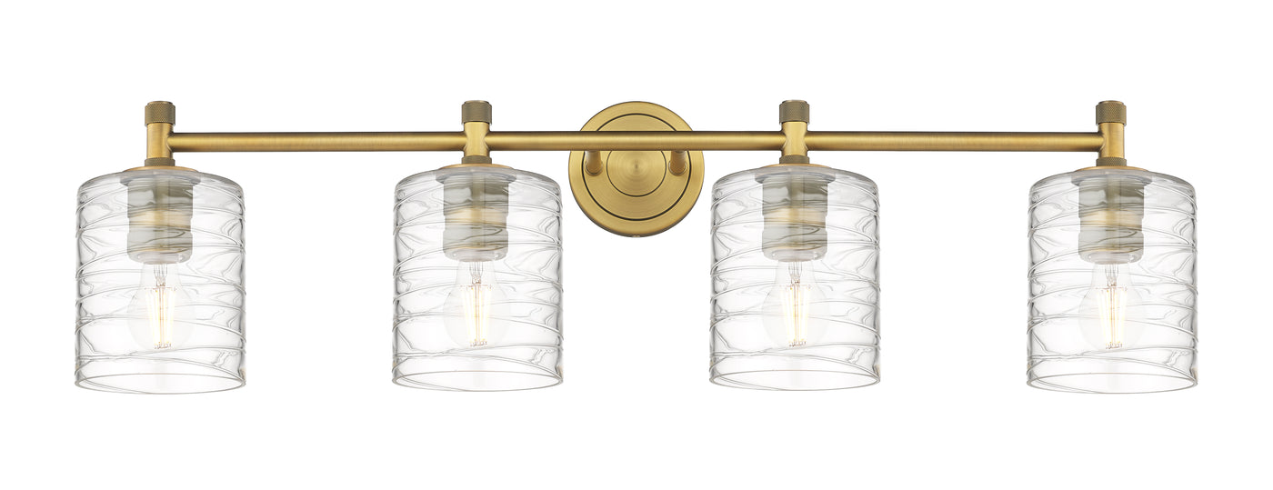Downtown Urban Bath Vanity Light Cast Brass
