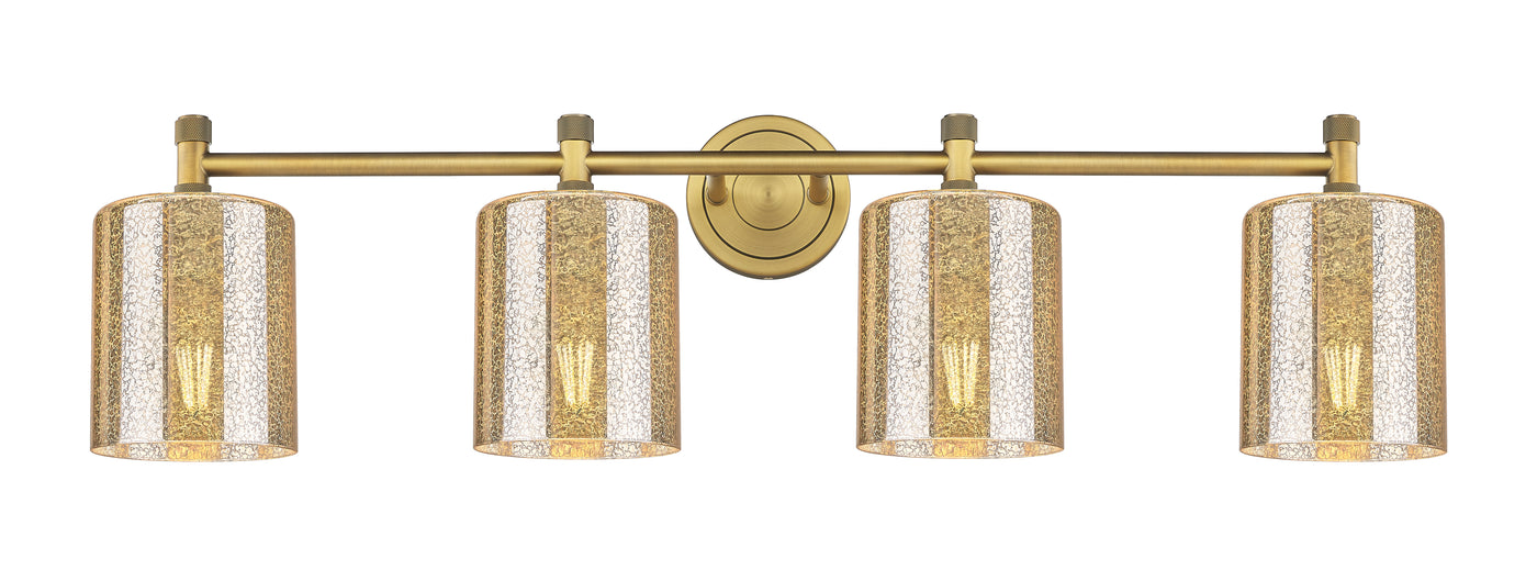 Downtown Urban Bath Vanity Light Cast Brass