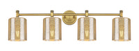 Downtown Urban Bath Vanity Light Cast Brass
