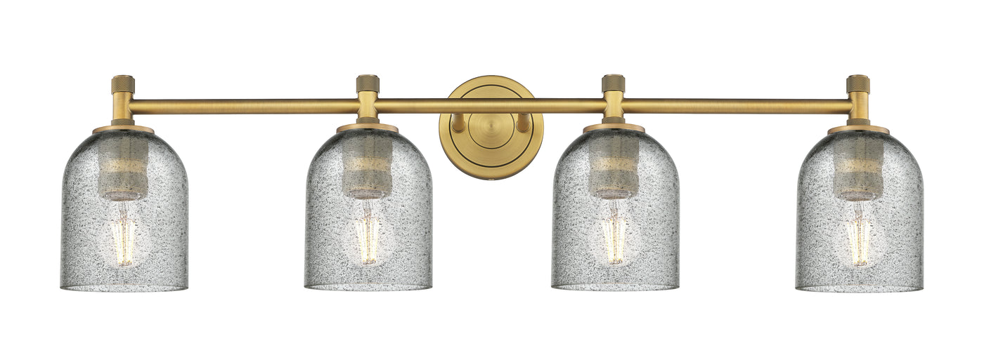 Downtown Urban Bath Vanity Light Brass Glass