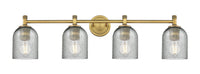 Downtown Urban Bath Vanity Light Brass Glass