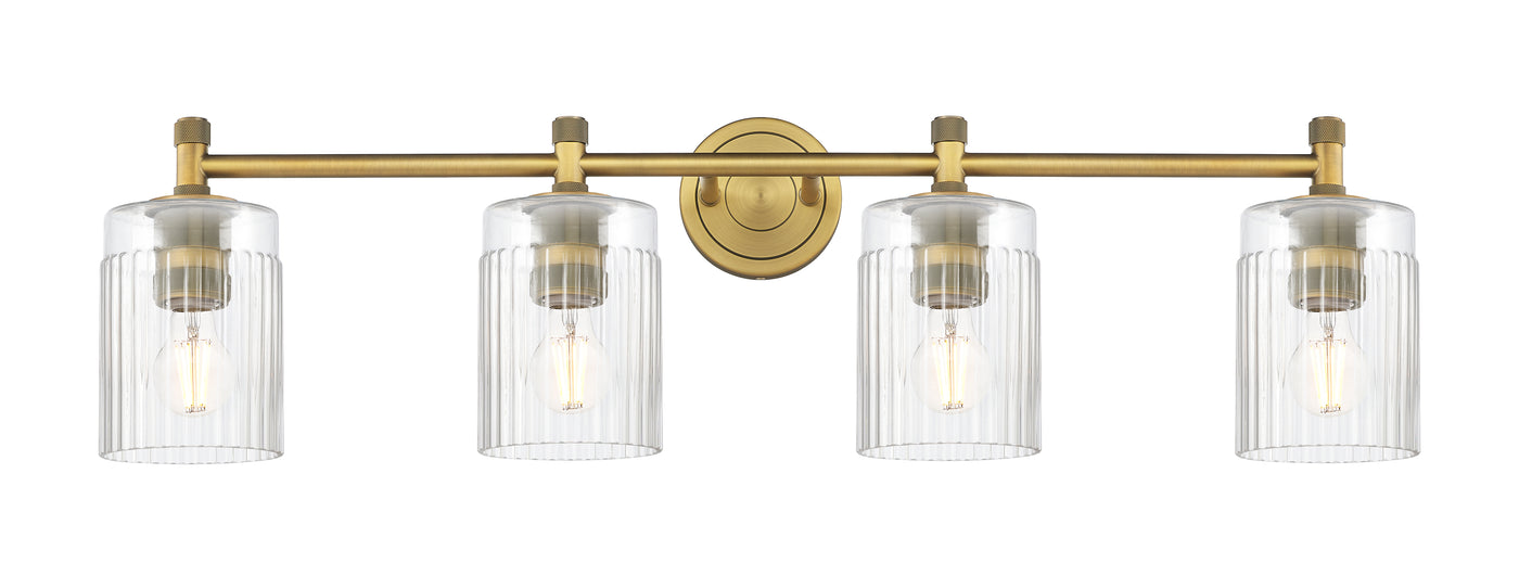 Downtown Urban Bath Vanity Light Cast Brass
