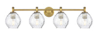 Downtown Urban Bath Vanity Light Cast Brass