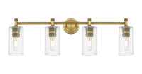 Downtown Urban Bath Vanity Light Cast Brass