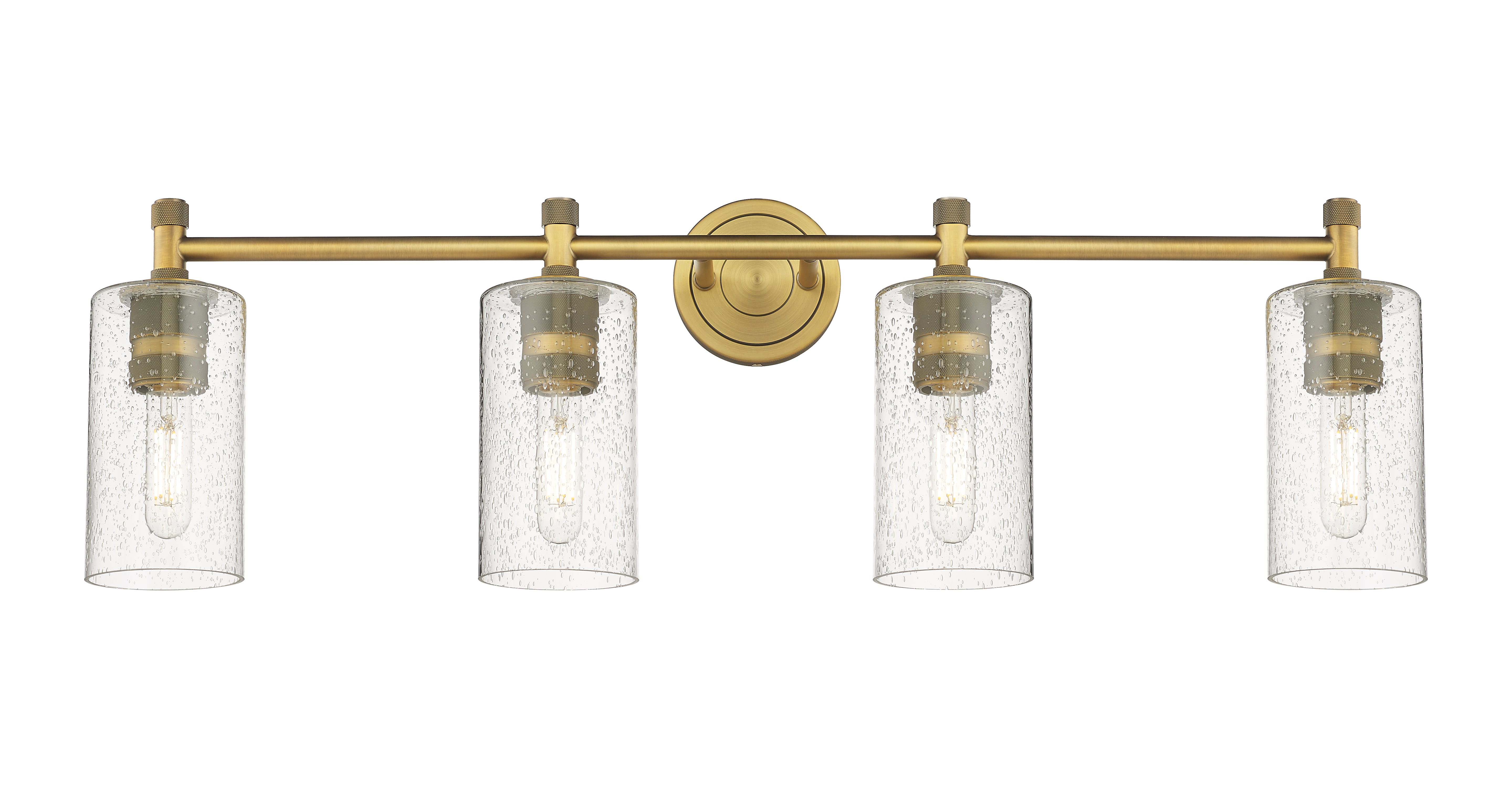 Downtown Urban Bath Vanity Light Cast Brass