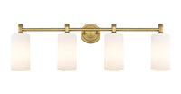 Downtown Urban Bath Vanity Light Cast Brass