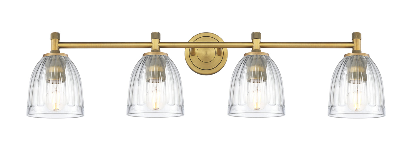 Downtown Urban Bath Vanity Light Cast Brass