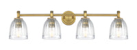 Downtown Urban Bath Vanity Light Cast Brass
