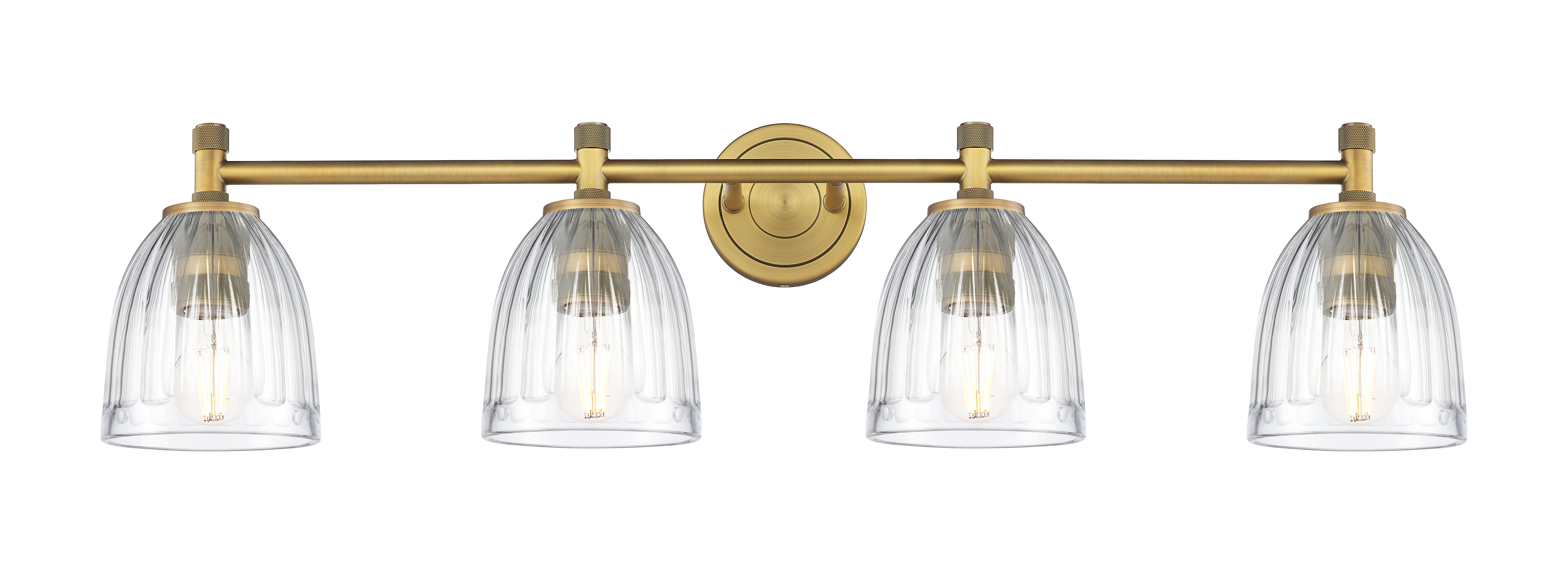Downtown Urban Bath Vanity Light Cast Brass