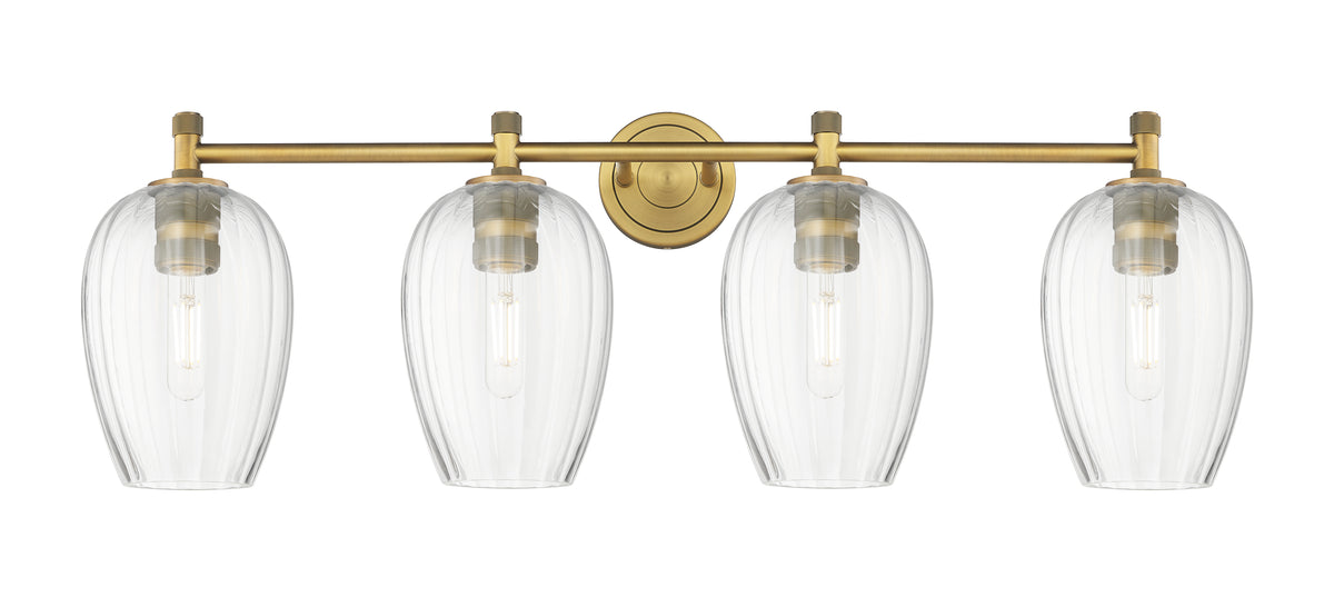 Preston Flute 37-Inch 4-Light Bath Vanity Light