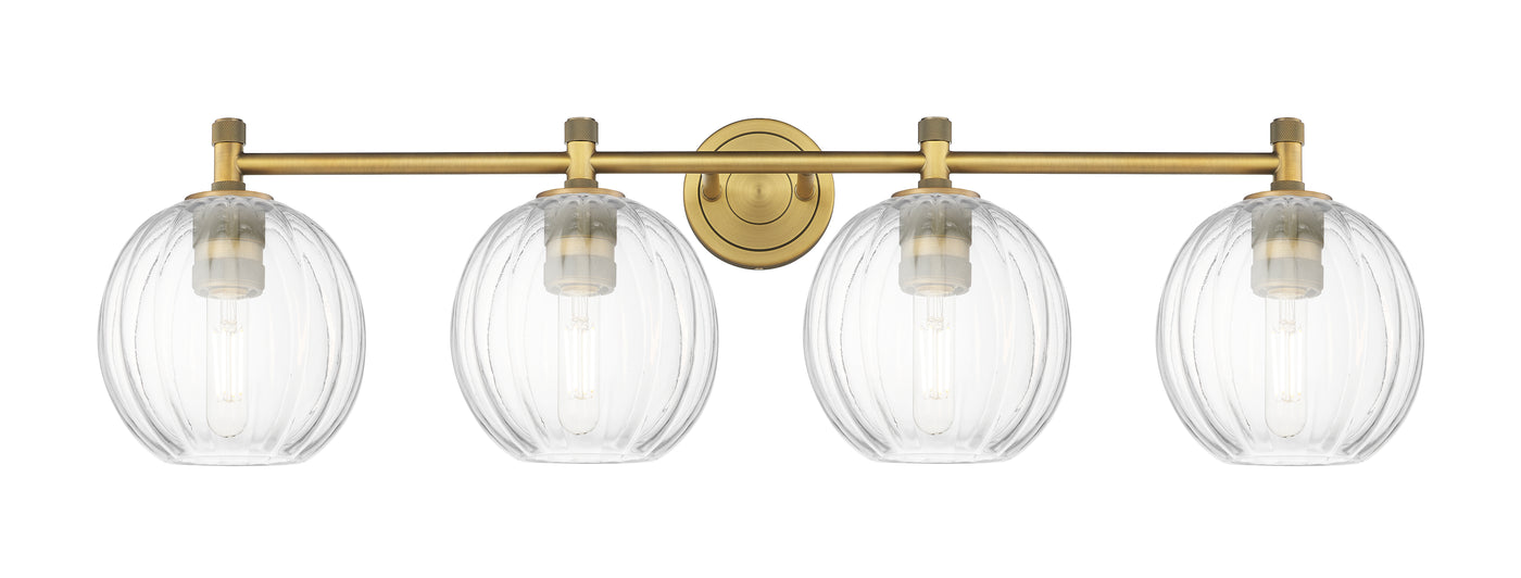 Downtown Urban Bath Vanity Light Cast Brass