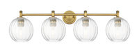Downtown Urban Bath Vanity Light Cast Brass