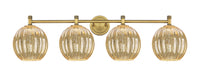 Downtown Urban Bath Vanity Light Cast Brass