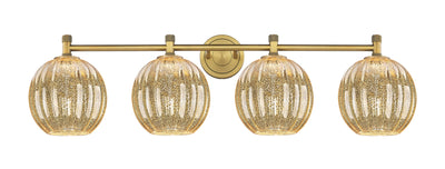 Downtown Urban Bath Vanity Light Cast Brass