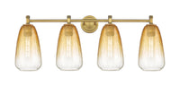 Downtown Urban Bath Vanity Light Cast Brass