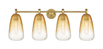 Downtown Urban Bath Vanity Light Cast Brass