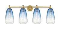 Downtown Urban Bath Vanity Light Cast Brass