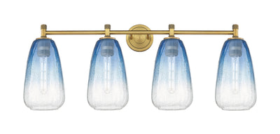Downtown Urban Bath Vanity Light Cast Brass
