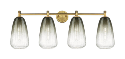 Downtown Urban Bath Vanity Light Cast Brass