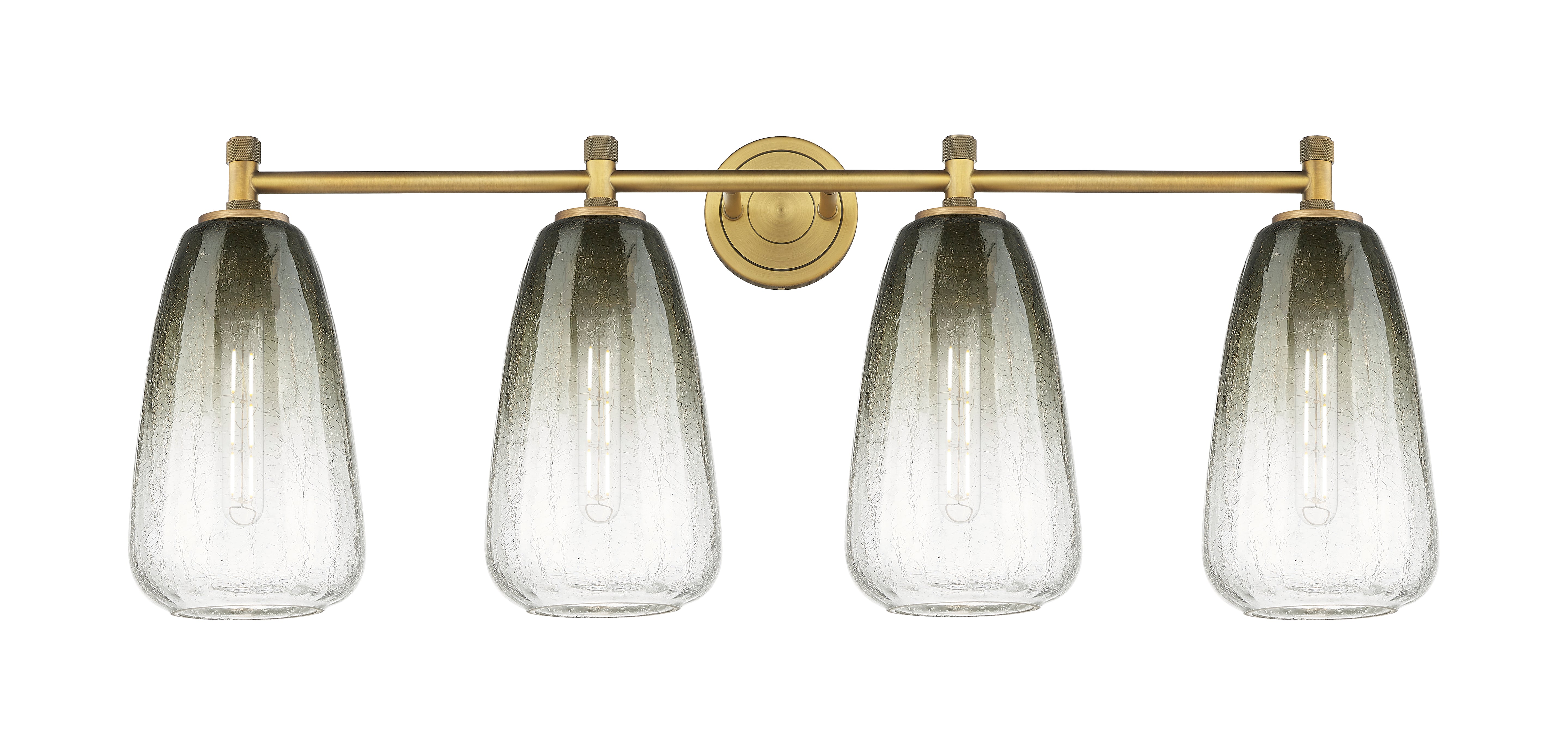 Downtown Urban Bath Vanity Light Cast Brass