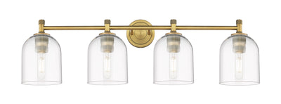 Downtown Urban Bath Vanity Light Cast Brass