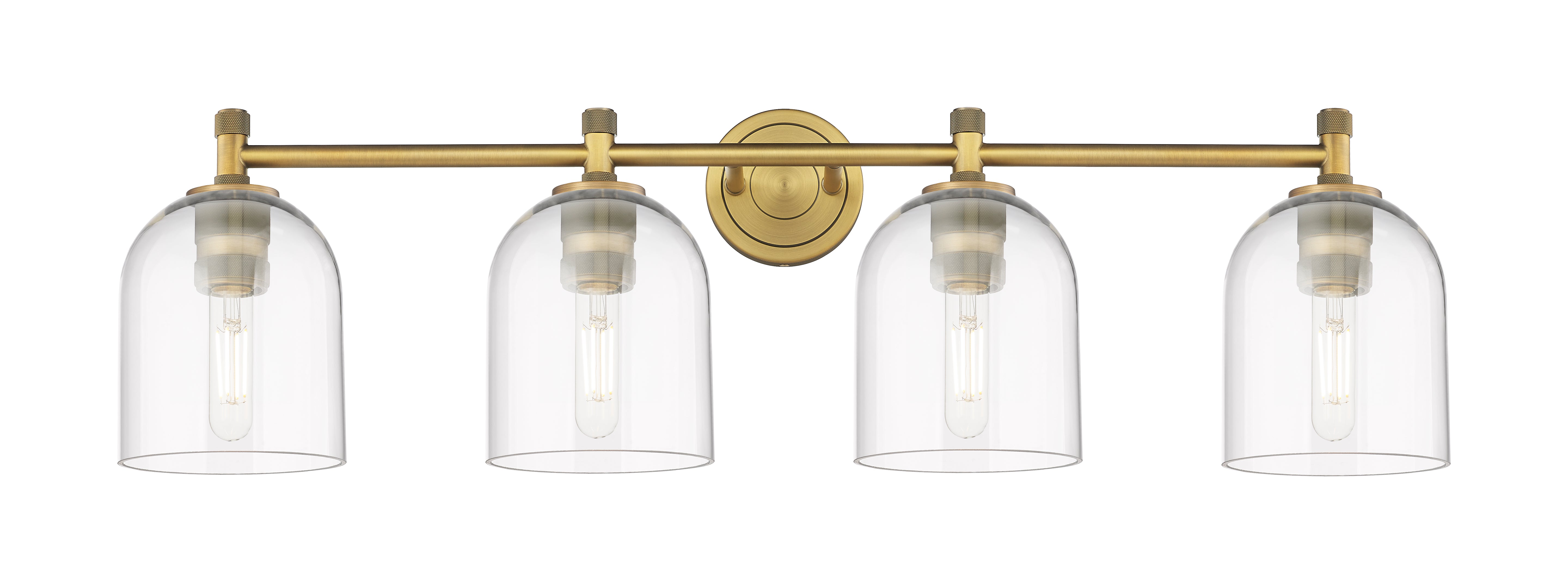Downtown Urban Bath Vanity Light Cast Brass
