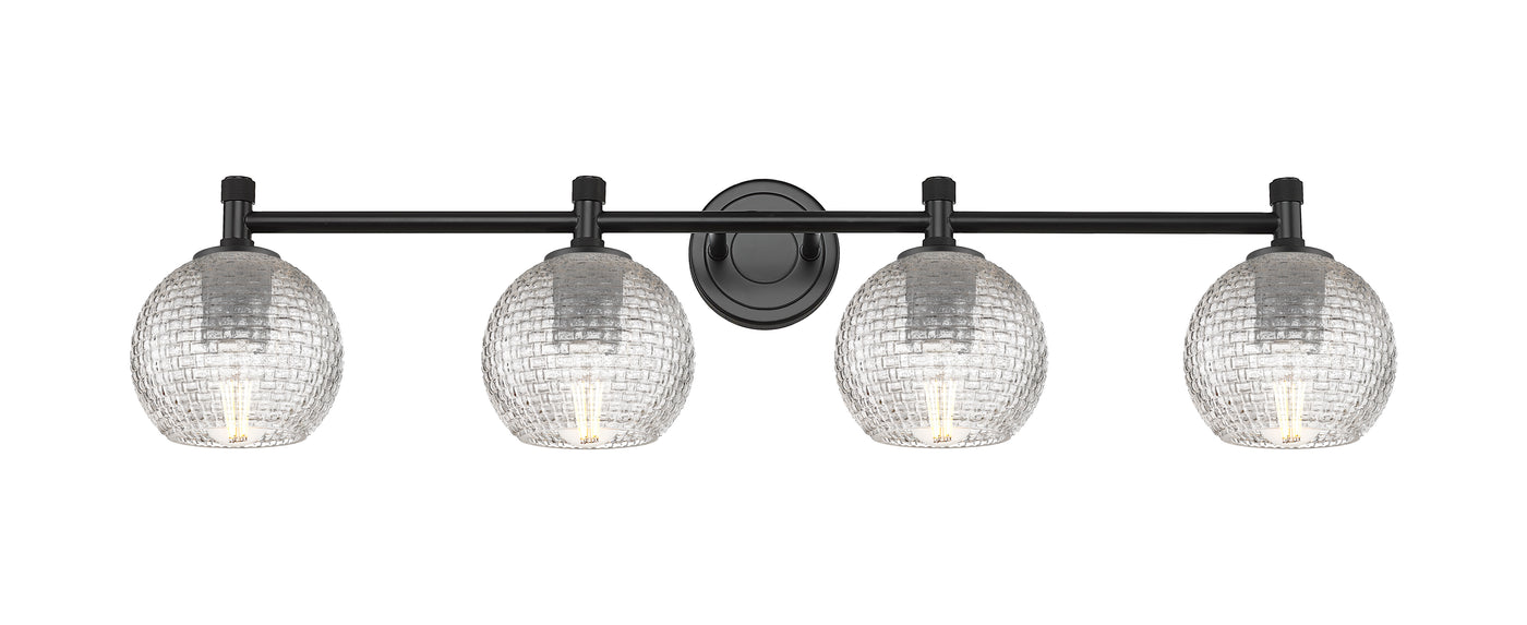 Downtown Urban Bath Vanity Light Three Brass