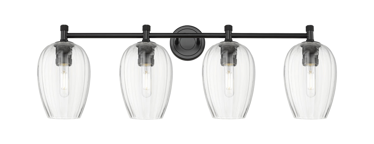 Preston Flute 37-Inch 4-Light Bath Vanity Light
