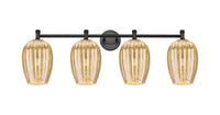 Downtown Urban Bath Vanity Light Brass Glass