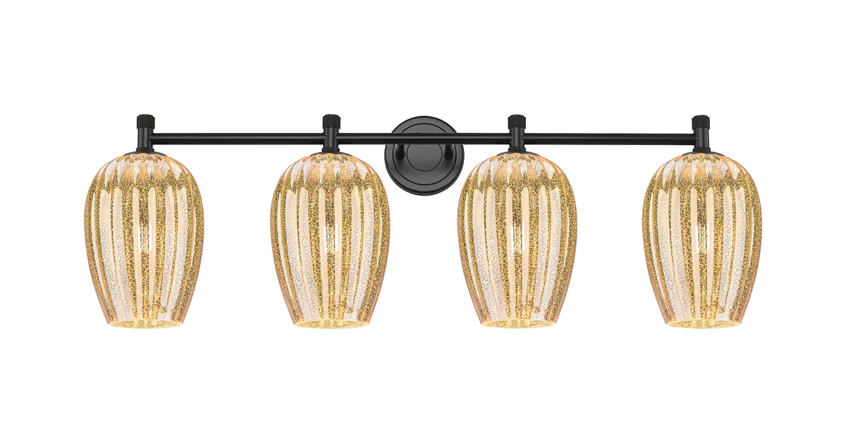 Preston Flute 37-Inch 4-Light Bath Vanity Light