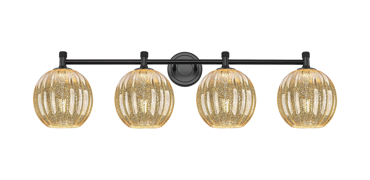 Downtown Urban Bath Vanity Light Cast Brass