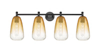 Downtown Urban Bath Vanity Light Cast Brass